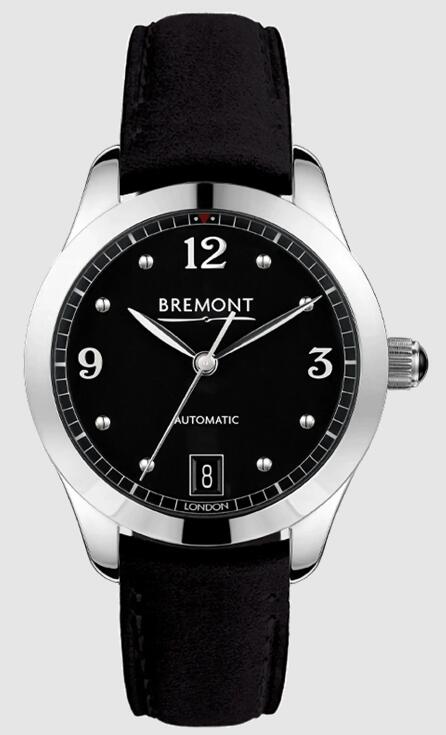 Replica Bremont Watch SOLO-34 AJ Leather Strap